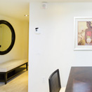 落ち着いた雰囲気のリビング